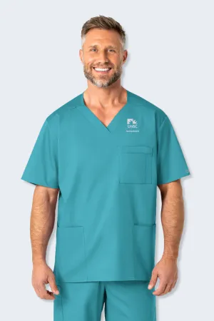 103 UniSC WonderWORK Mens Multi-Pocket Scrub Top