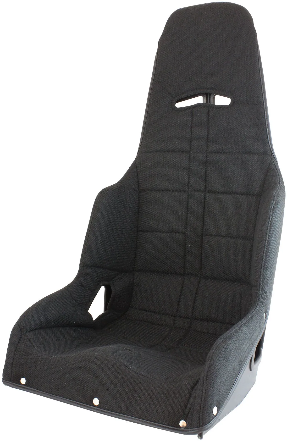 Aeroflow Black Tweed Seat Cover to Suit Pro Street Drag 18" Aluminium Race Seat (AF93-1180BLK)