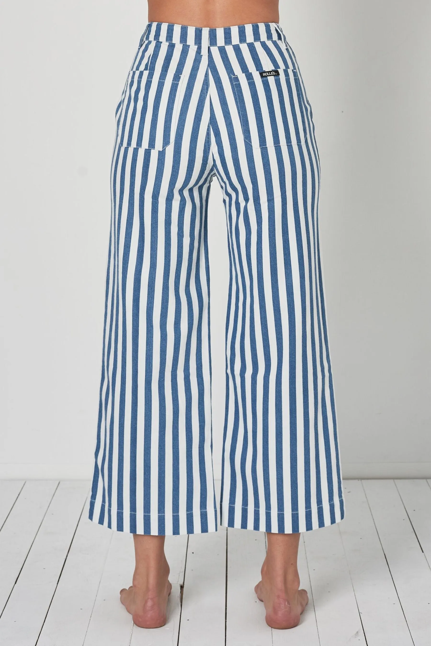 Bay Blue Stripe Old Mate Pant