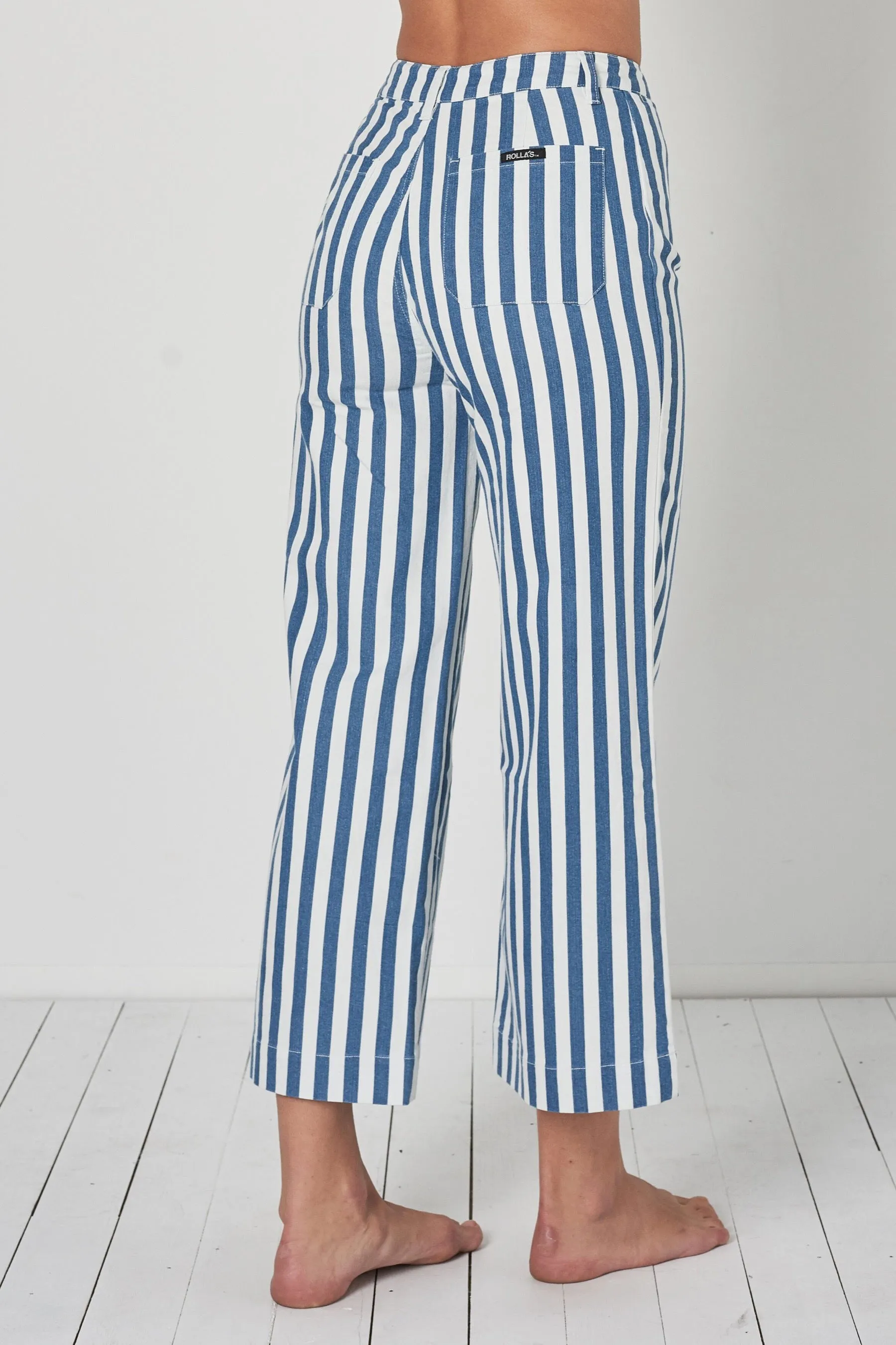 Bay Blue Stripe Old Mate Pant