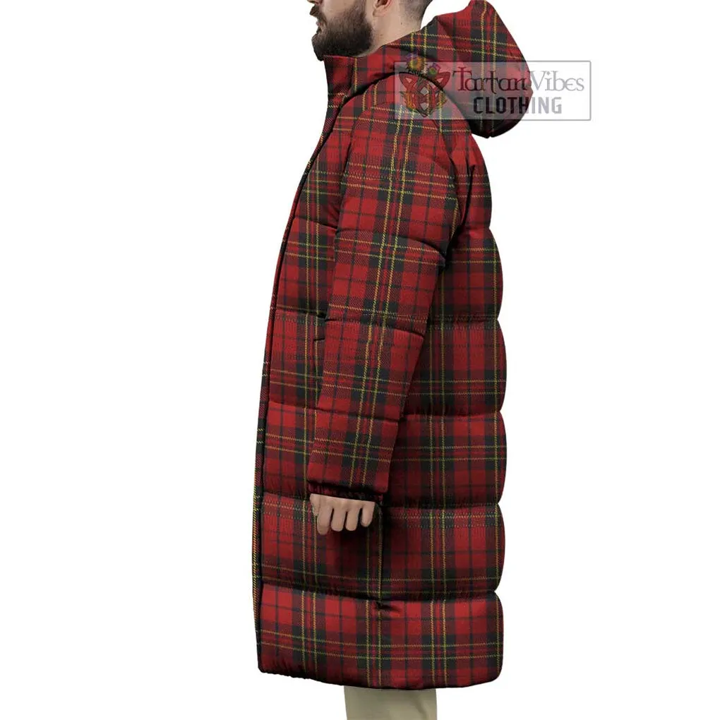 Brodie Tartan Long Down Jacket