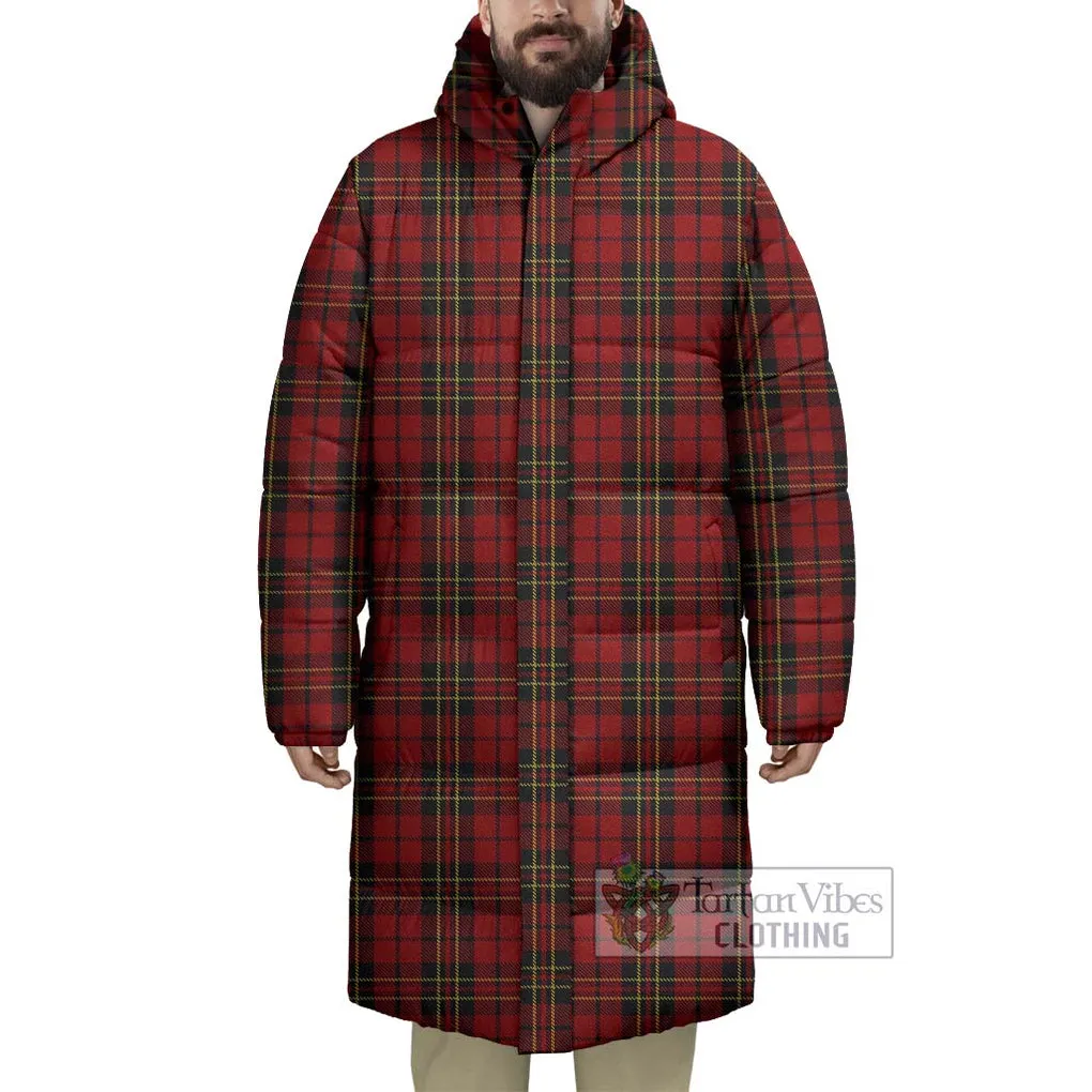 Brodie Tartan Long Down Jacket