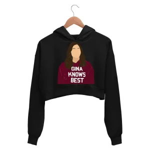 Brooklyn Nine-Nine Crop Hoodie - Gina's NINE-telligence