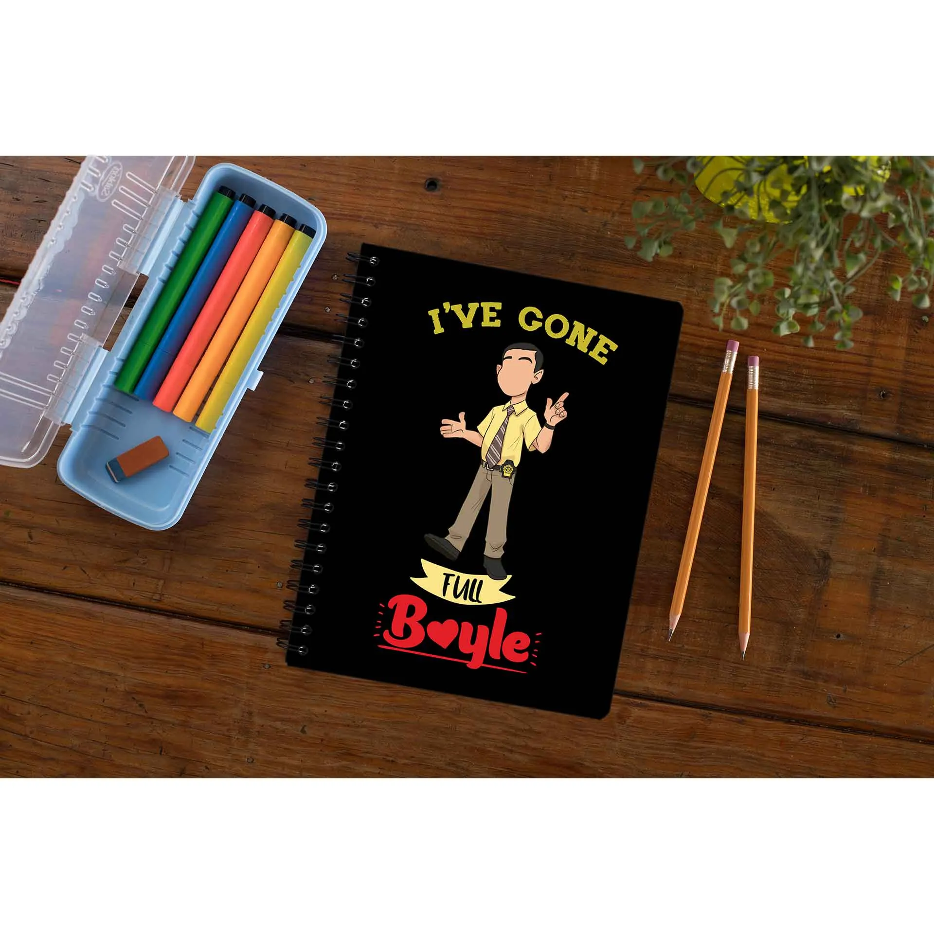 Brooklyn Nine-Nine Notebook - Gone Full Boyle