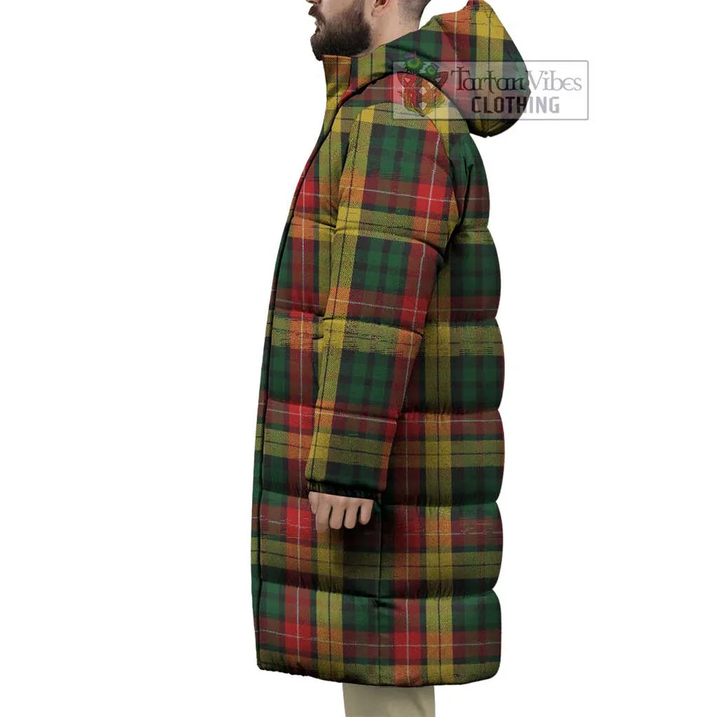 Buchanan Tartan Long Down Jacket