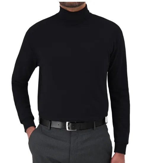 Cobmex Men's Long Sleeve Classic Turtleneck