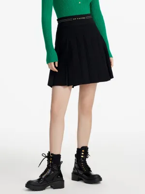 EP YAYING Pleated Midi Skirt