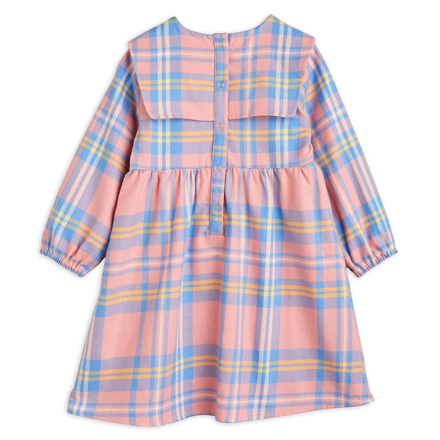 Flannel Check Sailor Dress