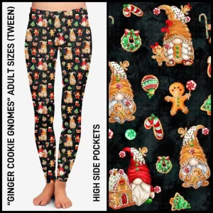 Gingerbread gnome leggings