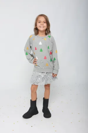 HAV Grey Christmas Tree Sweashirt