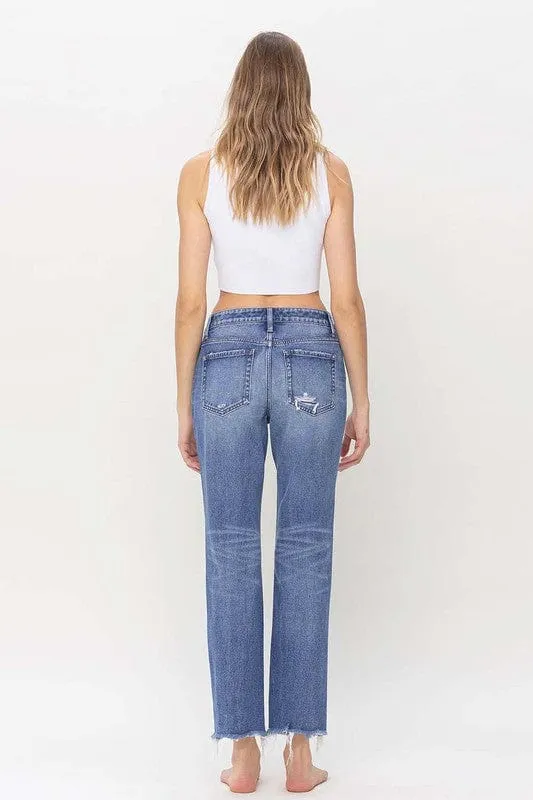 High Rise Straight Jeans *Online Only*