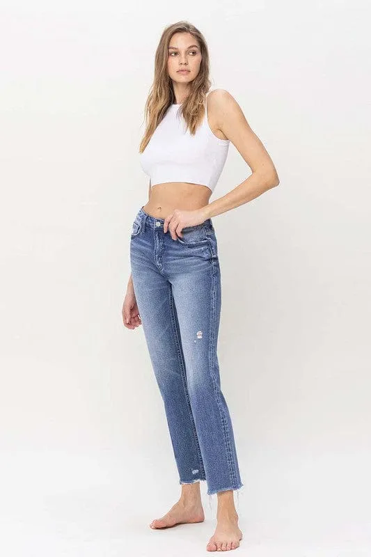 High Rise Straight Jeans *Online Only*