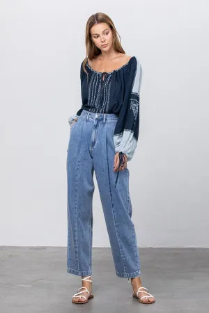 High Waist Slouchy Jeans