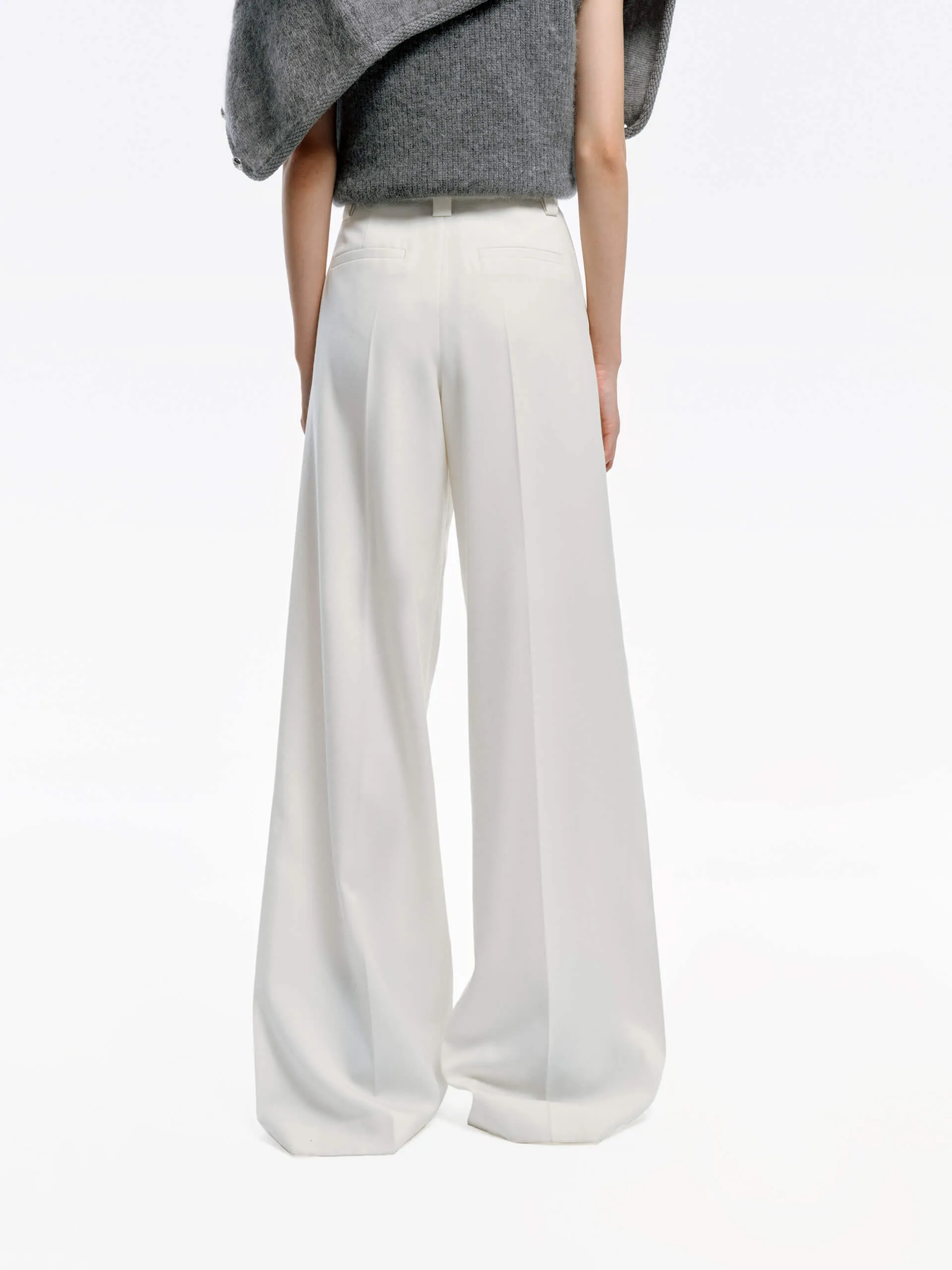 Include Belt Wide Leg Pants