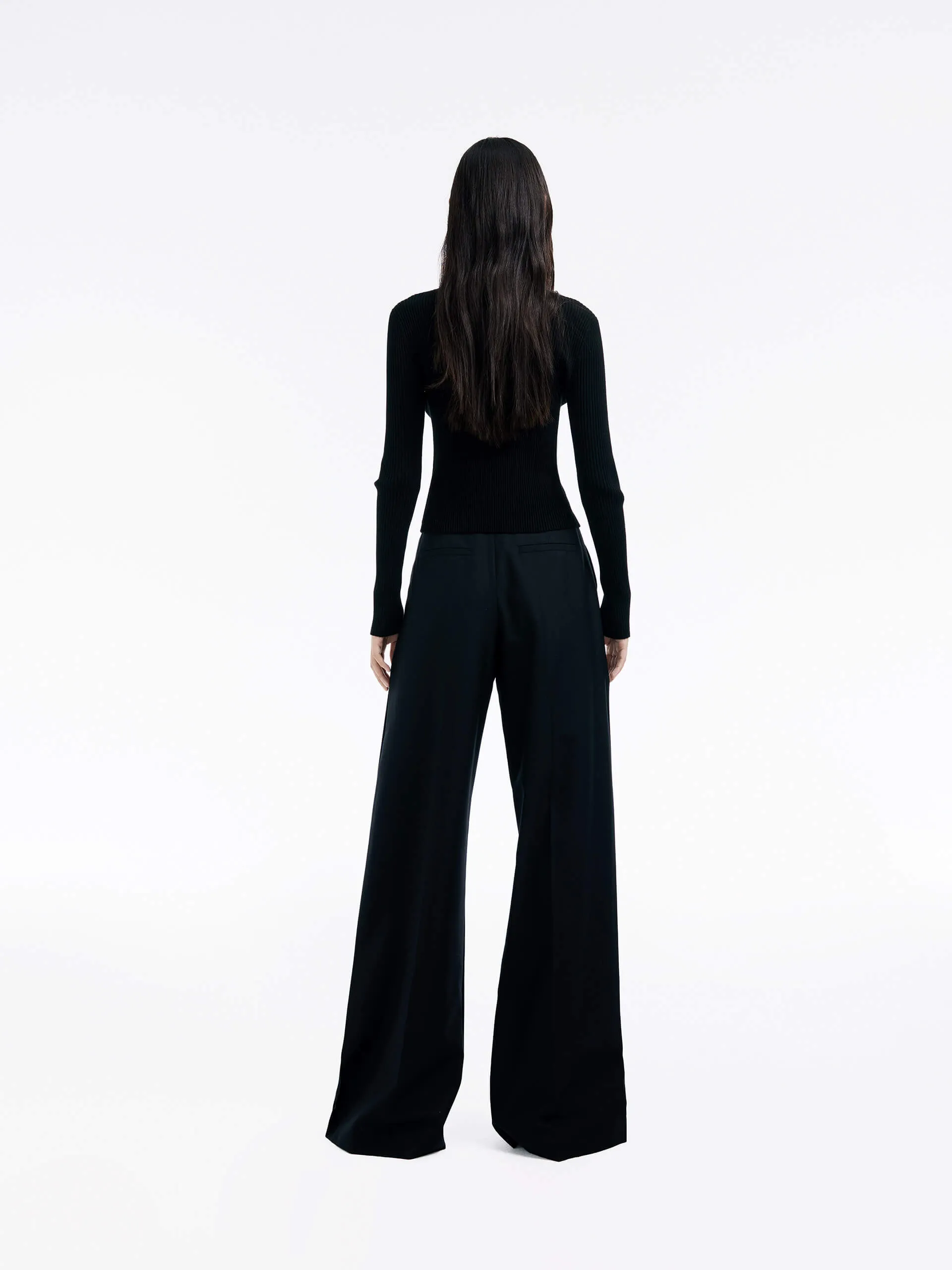 Include Belt Wide Leg Pants