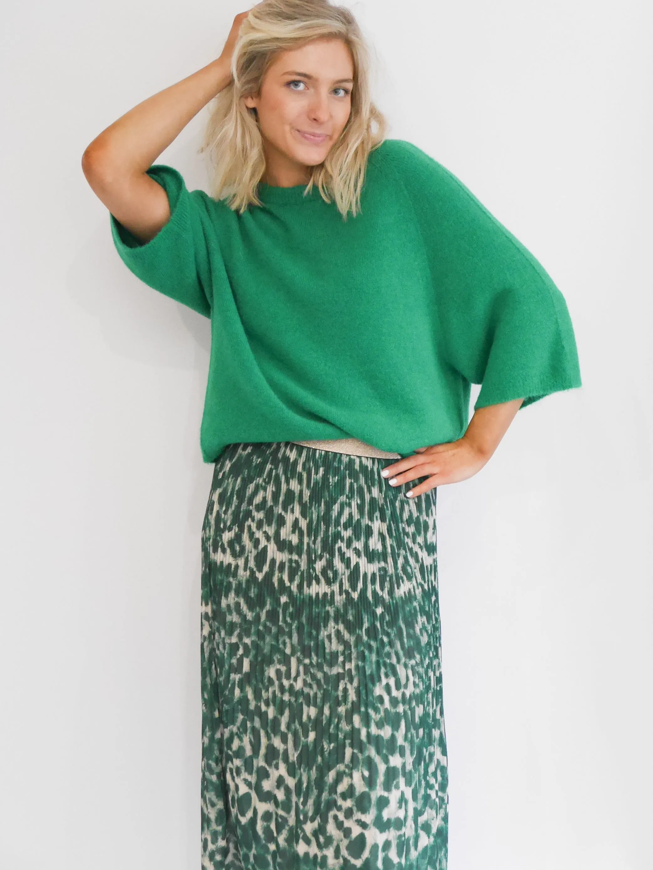 Jess Skirt Forest Green