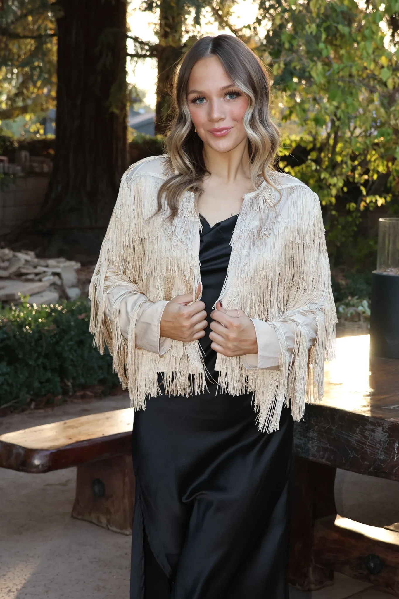 Livin' on Love Fringe Jacket