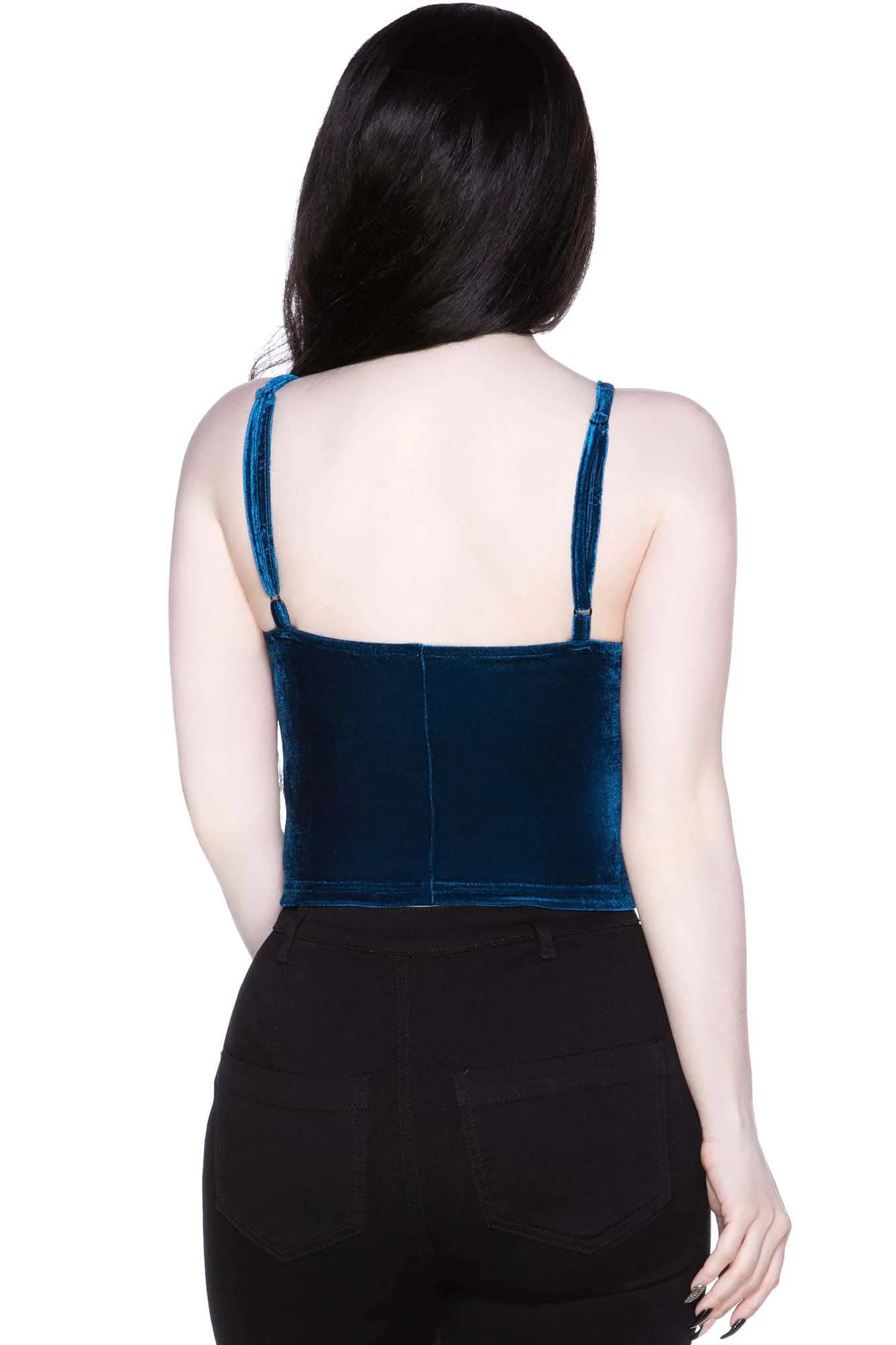 Lost In Sin Zip Top [SAPPHIRE]