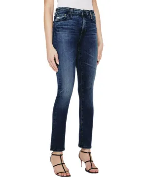 Mari High Rise Slim Stretch Ankle Jeans