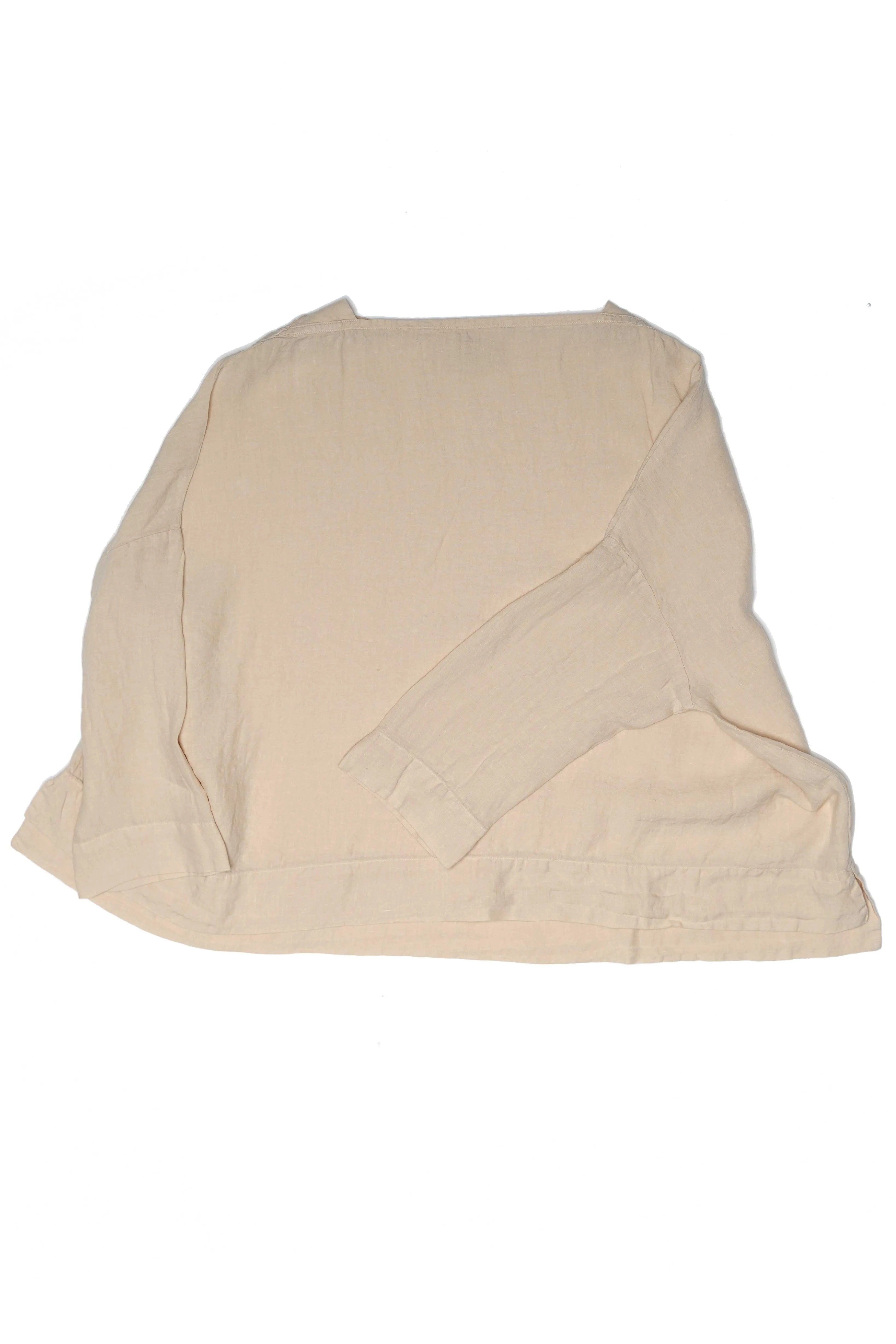 Metta - Sailor Boxy Top - Light Linen