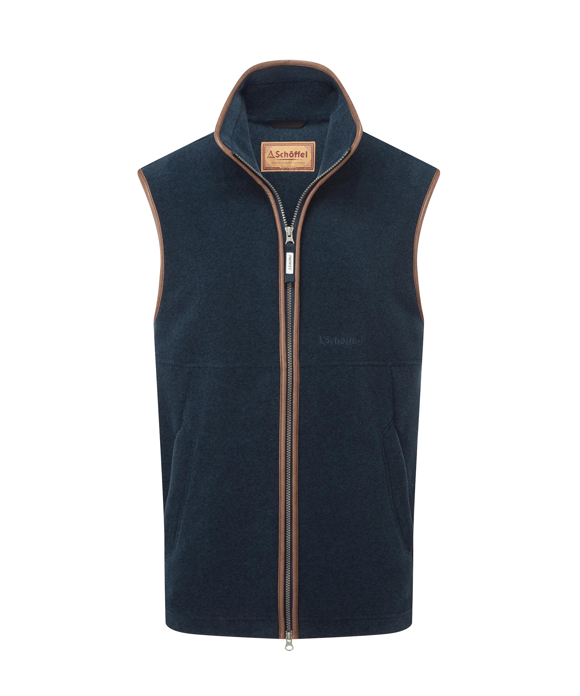 Oakham Fleece Gilet - Petrol Blue