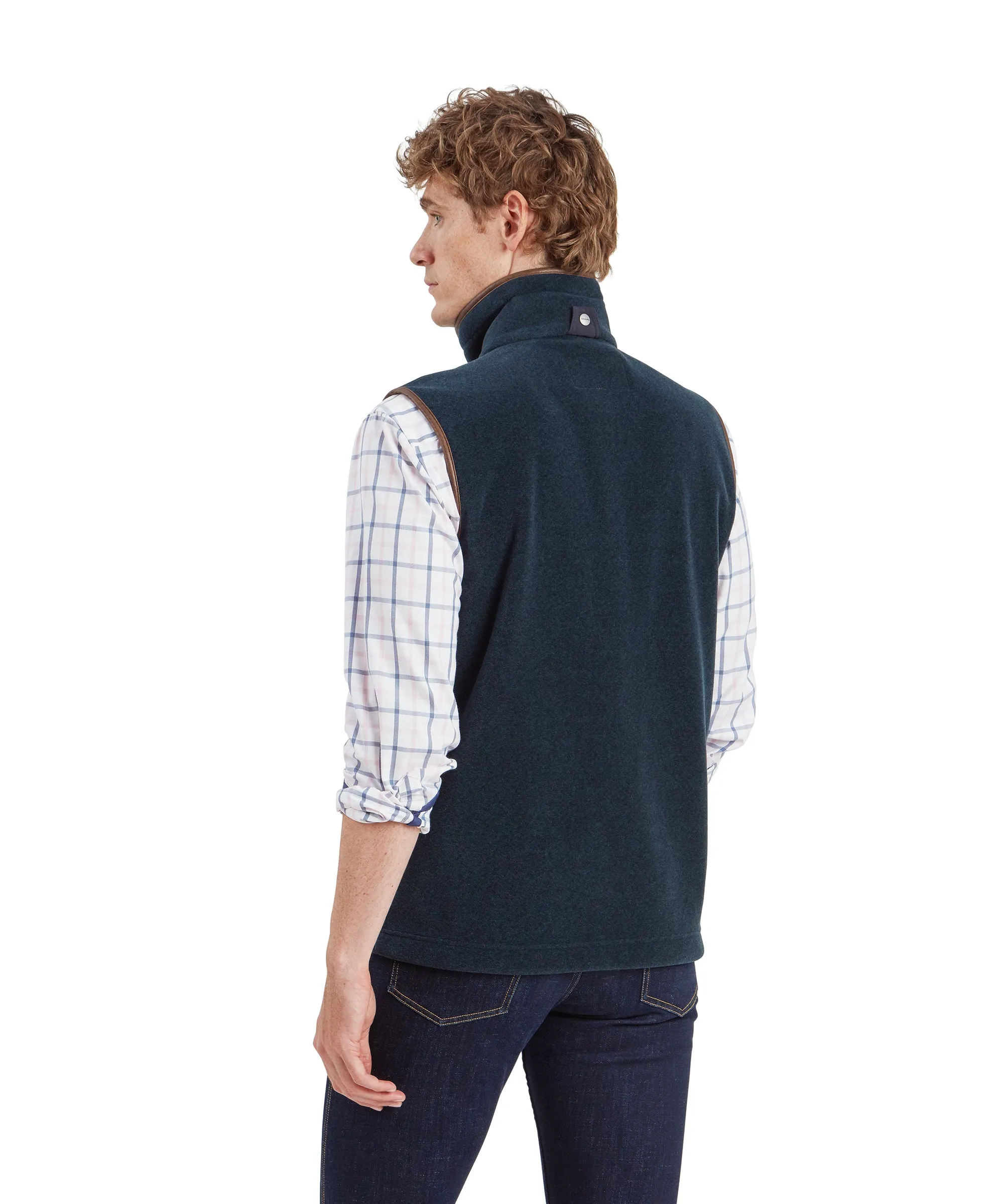 Oakham Fleece Gilet - Petrol Blue