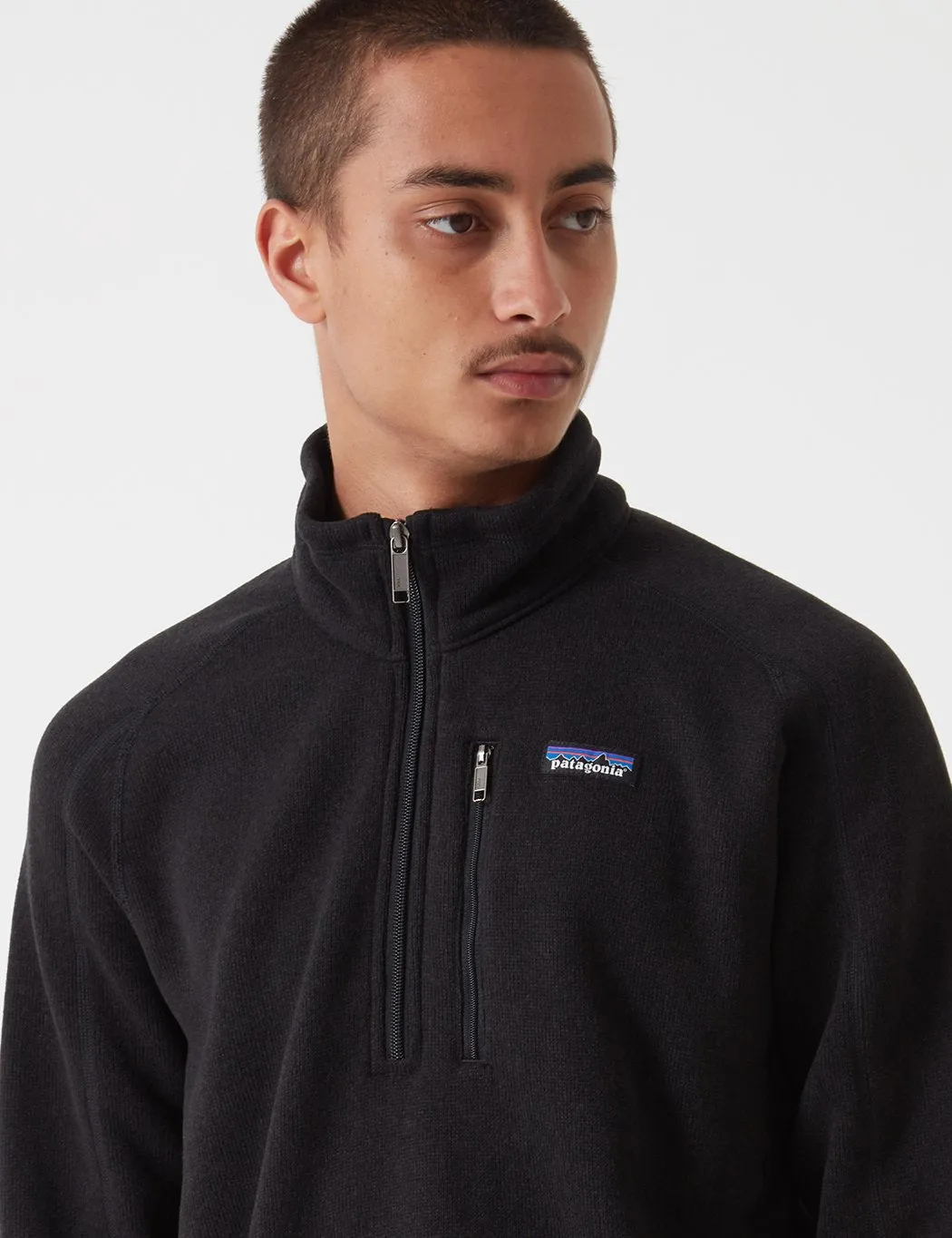 Patagonia Better Sweater 1/4 Zip Fleece - Black