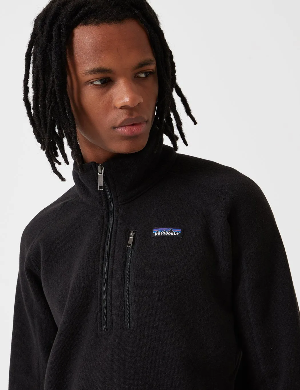 Patagonia Better Sweater 1/4 Zip Fleece - Black