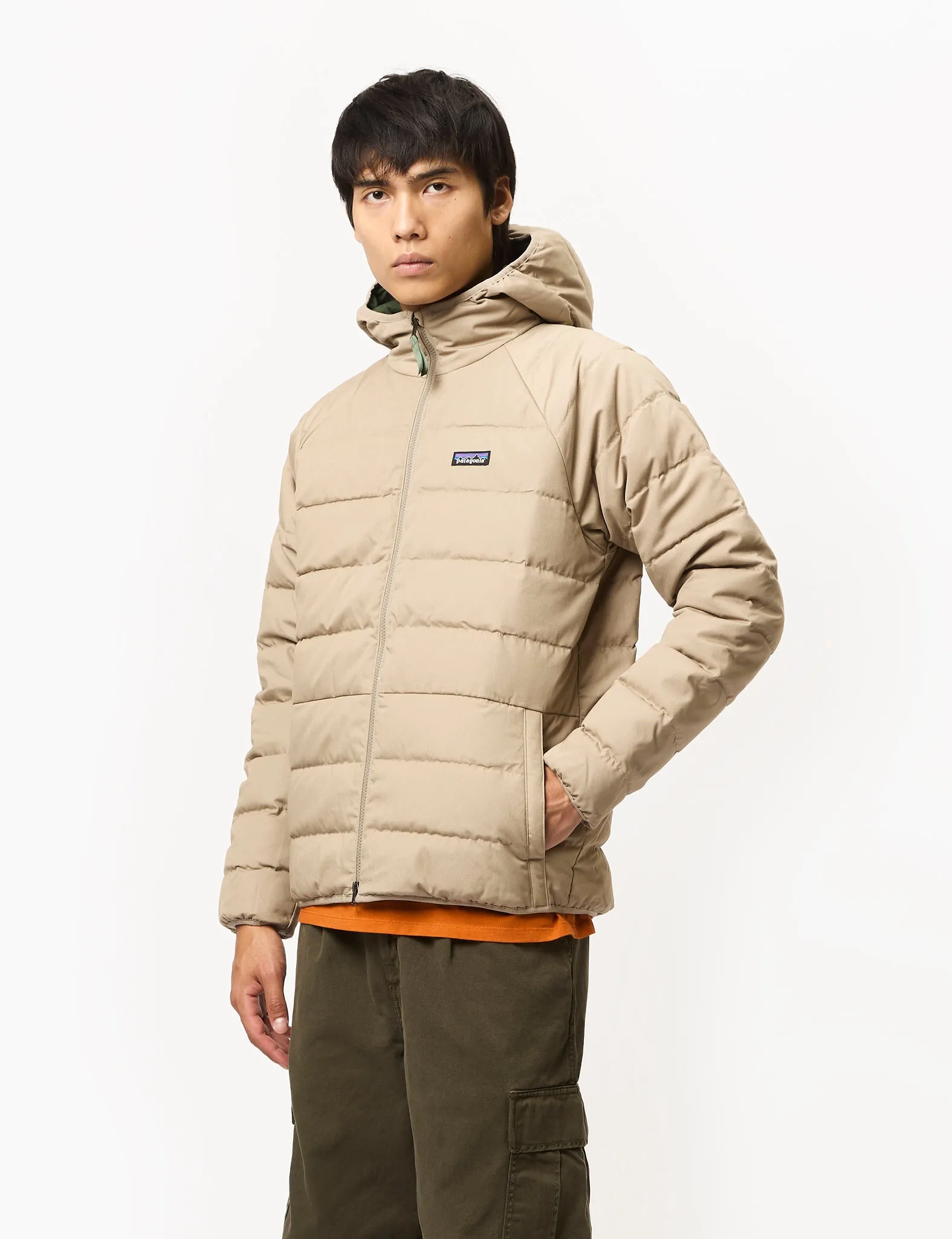 Patagonia Cotton Down Jacket - Seabird Grey