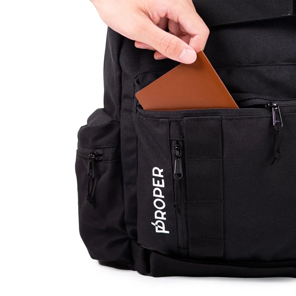 Proper Backpack Black