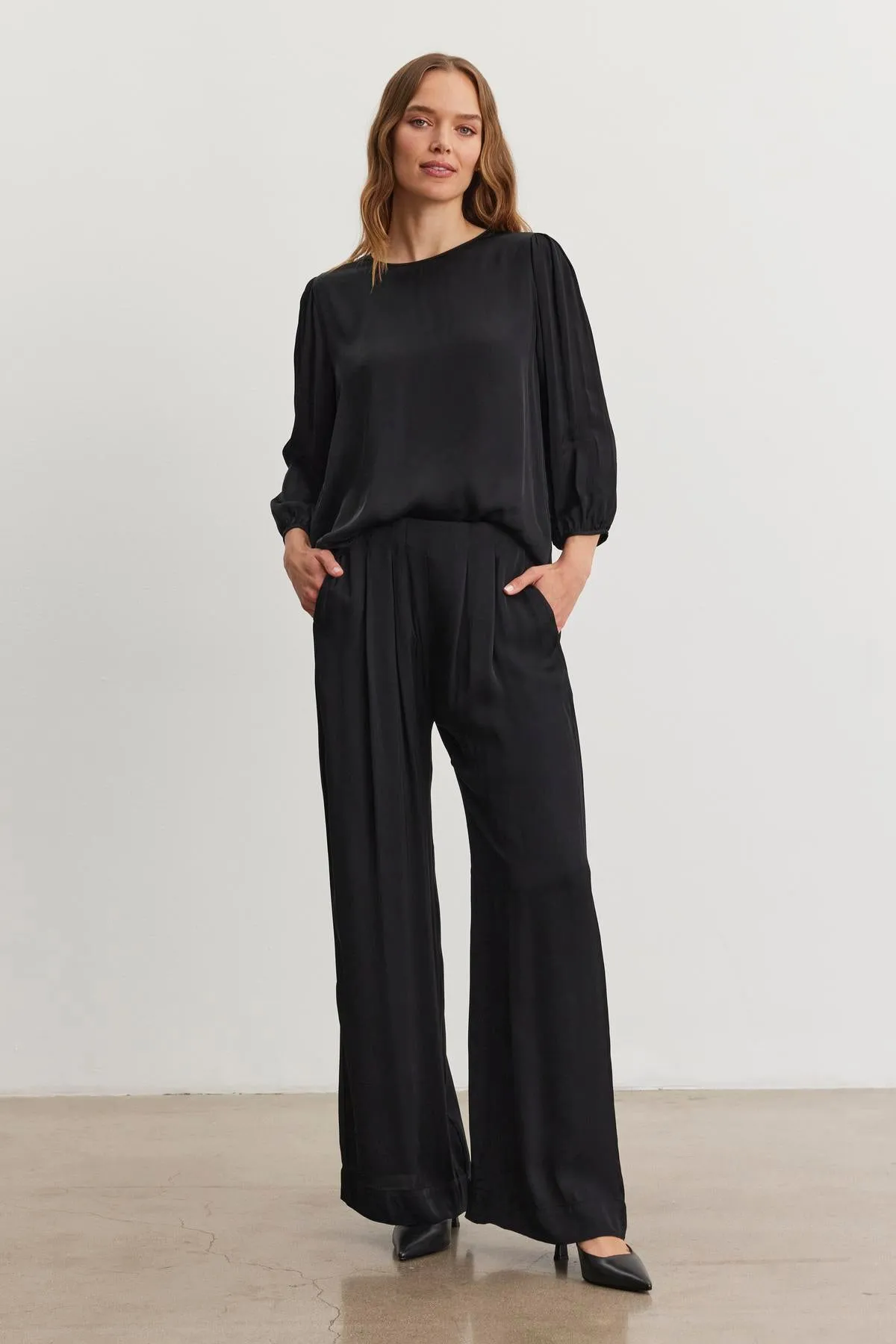 RHETTA SATIN PANT