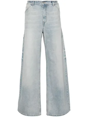 Sailor Blue Denim Baggy Pants