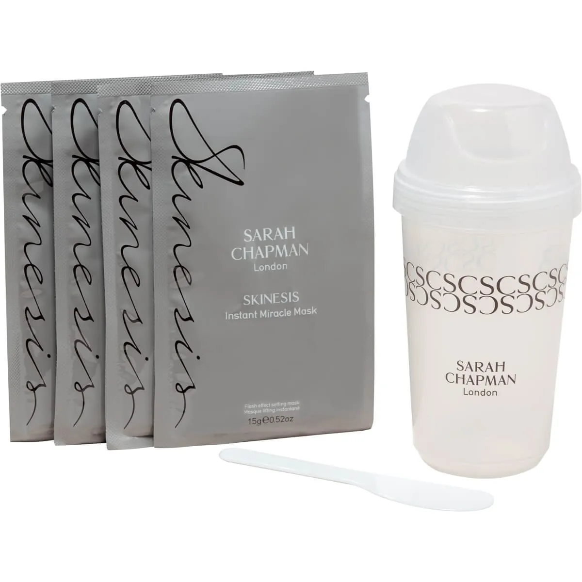 Sarah Chapman Skinesis Instant Miracle Mask & Shaker 4 X 15g