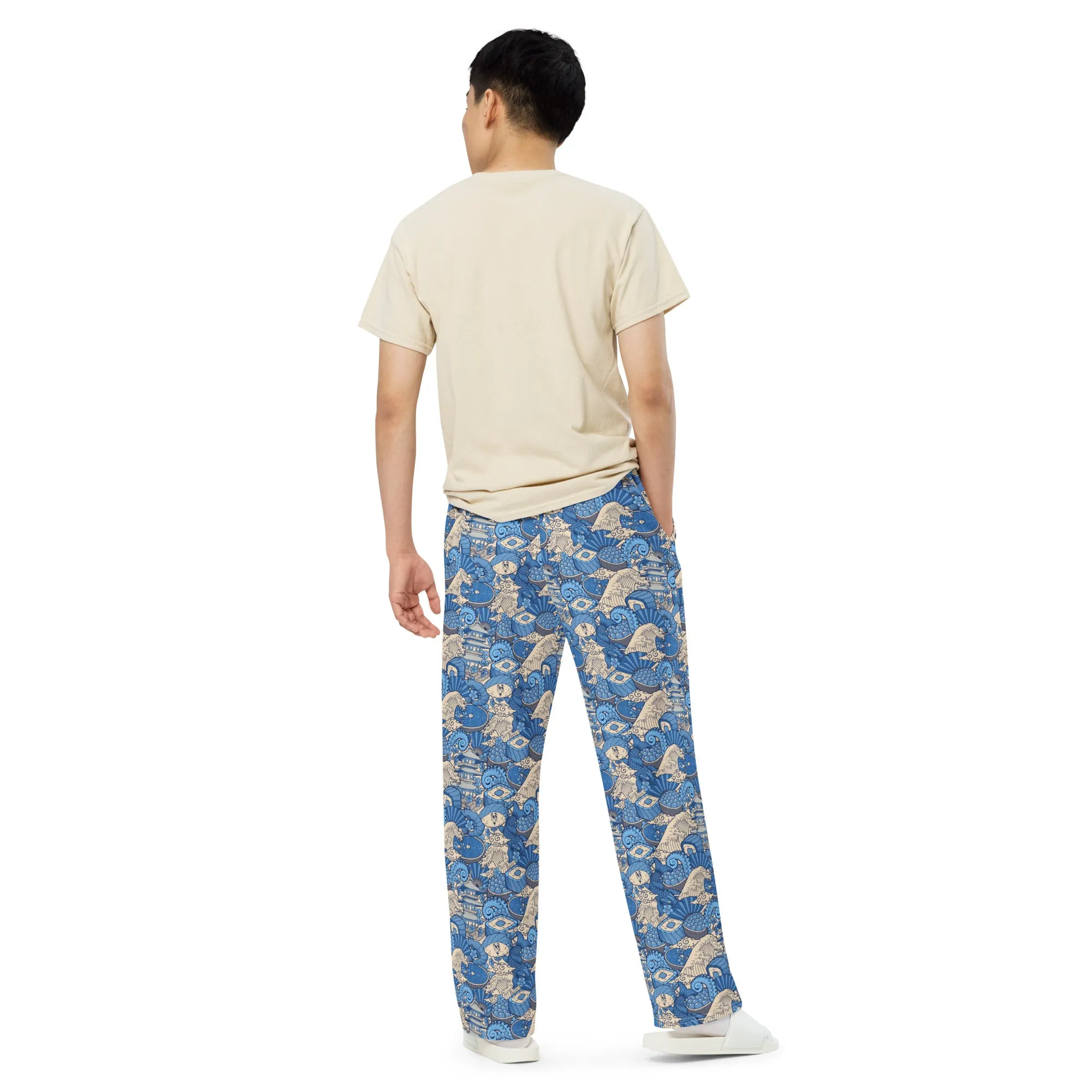 Southport Sushi Lightweight Wide-Leg Pants