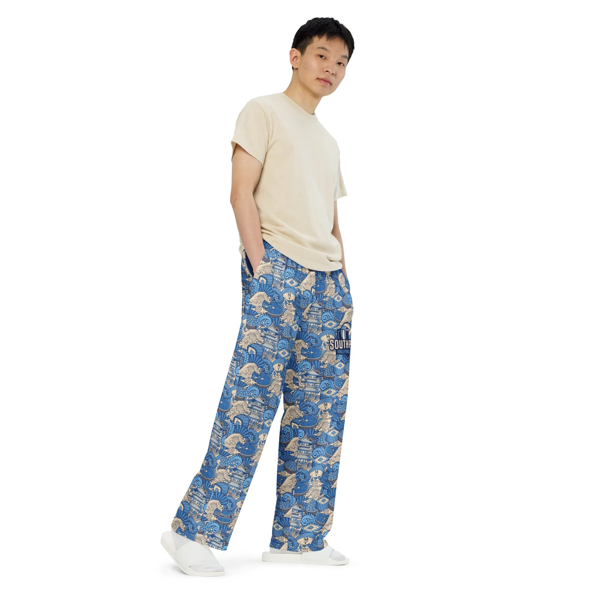 Southport Sushi Lightweight Wide-Leg Pants