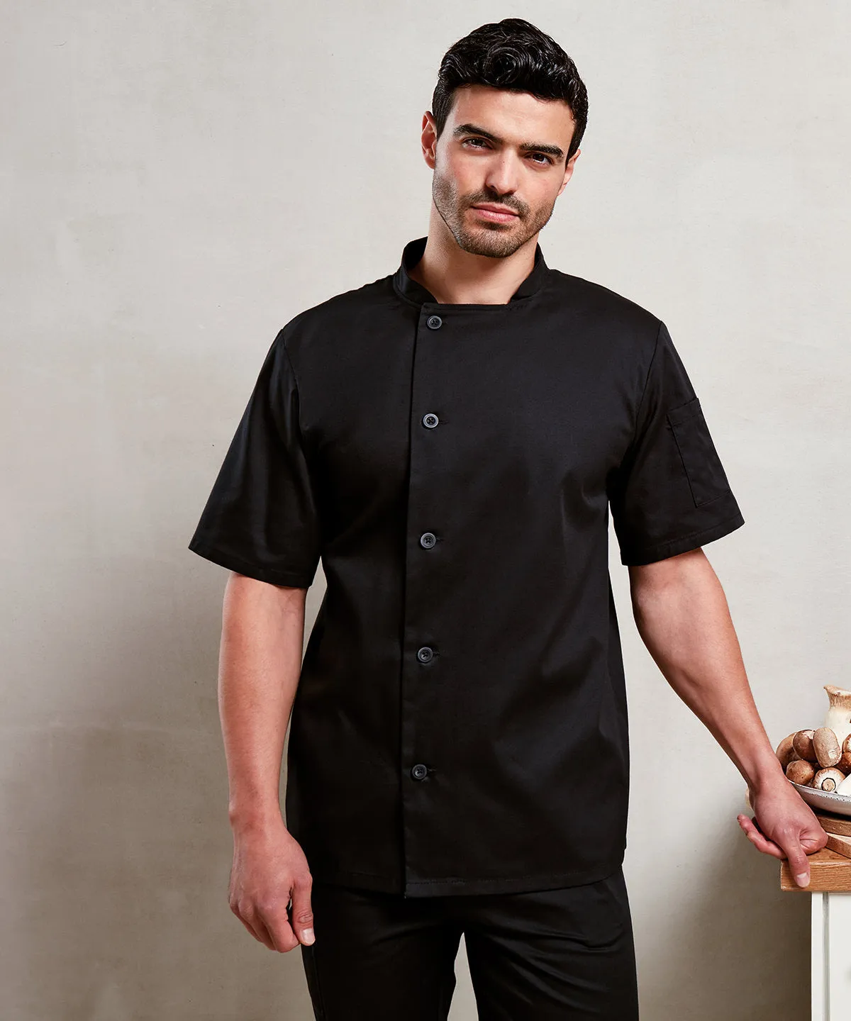 White - Chef's essential short sleeve jacket