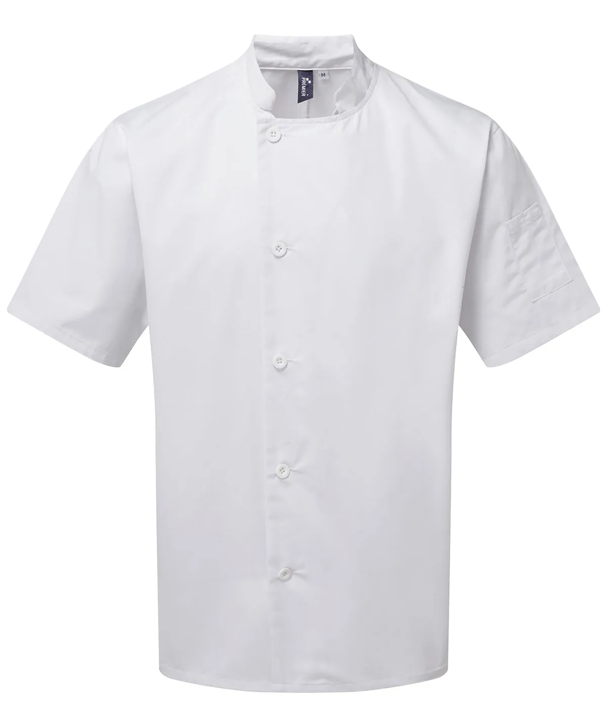 White - Chef's essential short sleeve jacket