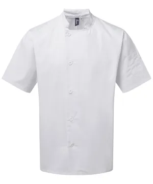 White - Chef's essential short sleeve jacket