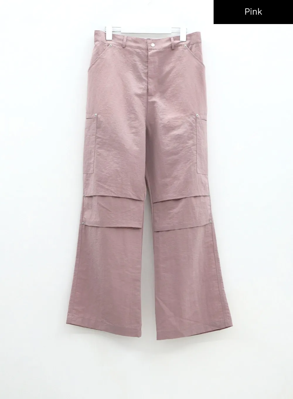 Wide Leg Nylon Pants Unisex CM315