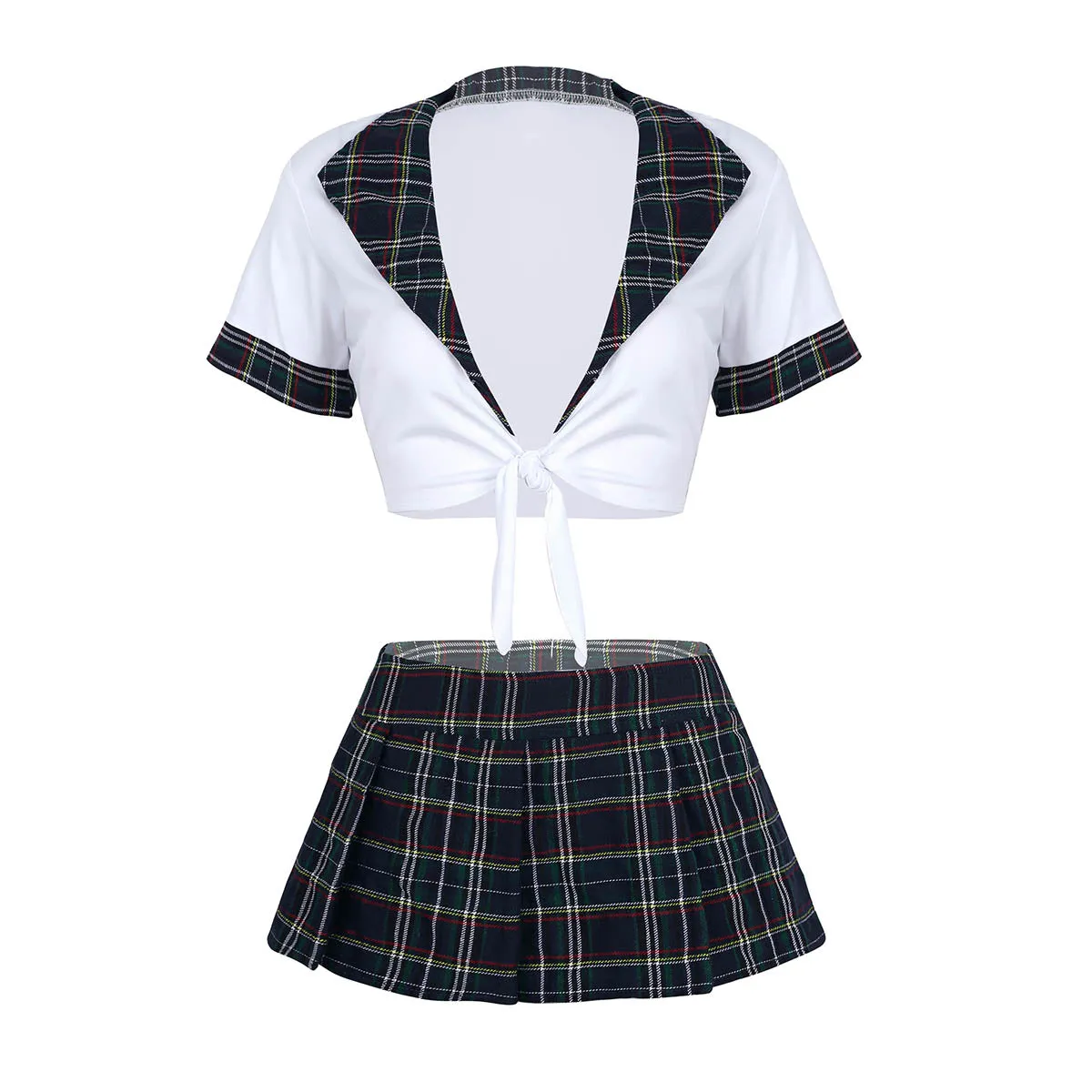 Women's School costume uniform Lingerie Role Play  Skirt Plus size Student Cosplay Costumes