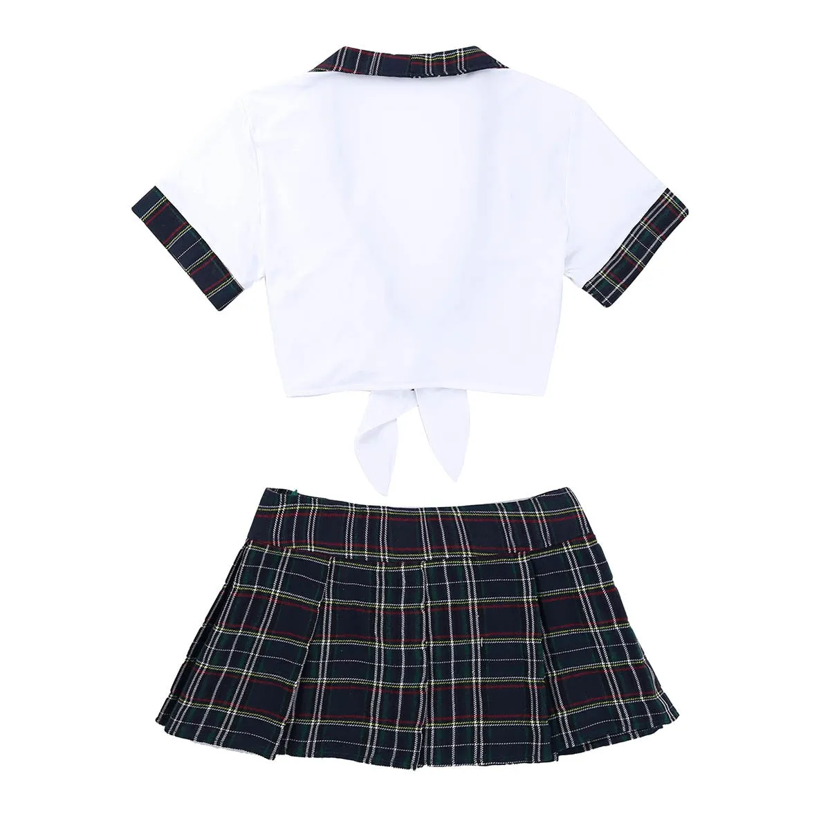 Women's School costume uniform Lingerie Role Play  Skirt Plus size Student Cosplay Costumes