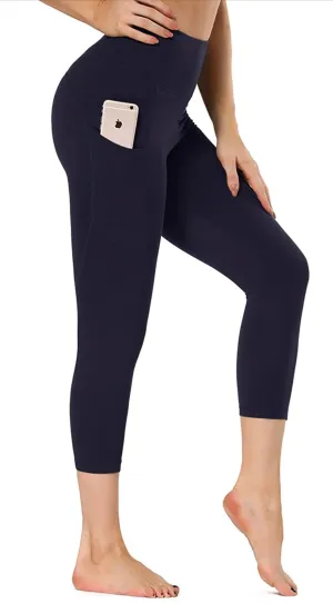 Yoga-na Love These Capri Leggings in Navy