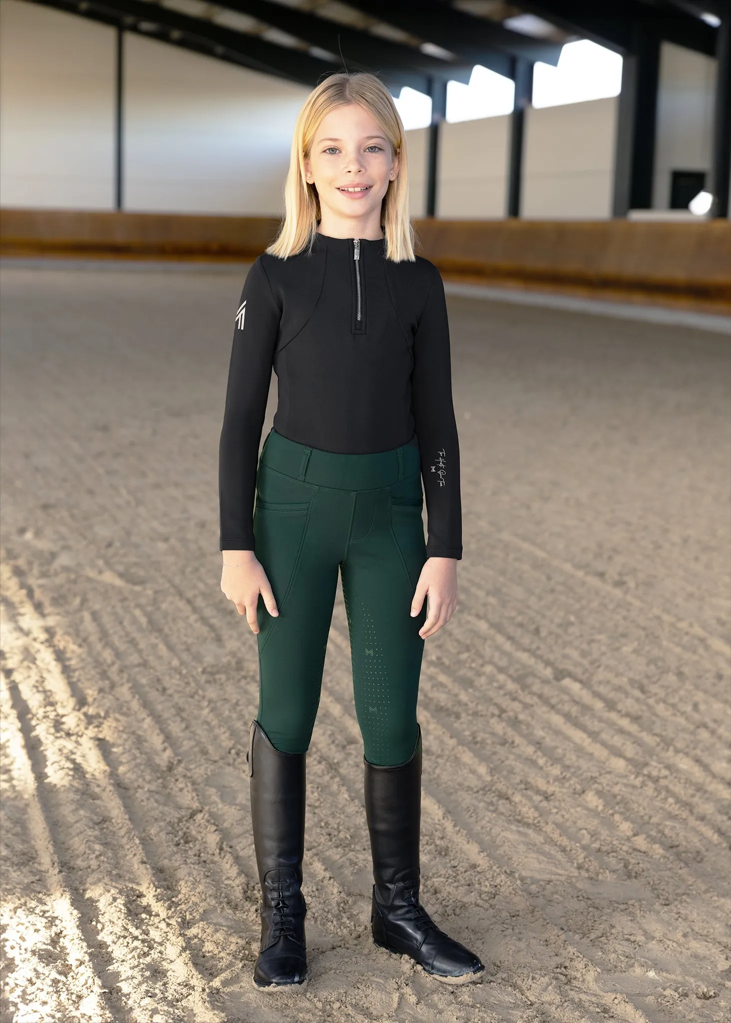 YR Winter Pro Riding Leggings (Emerald)