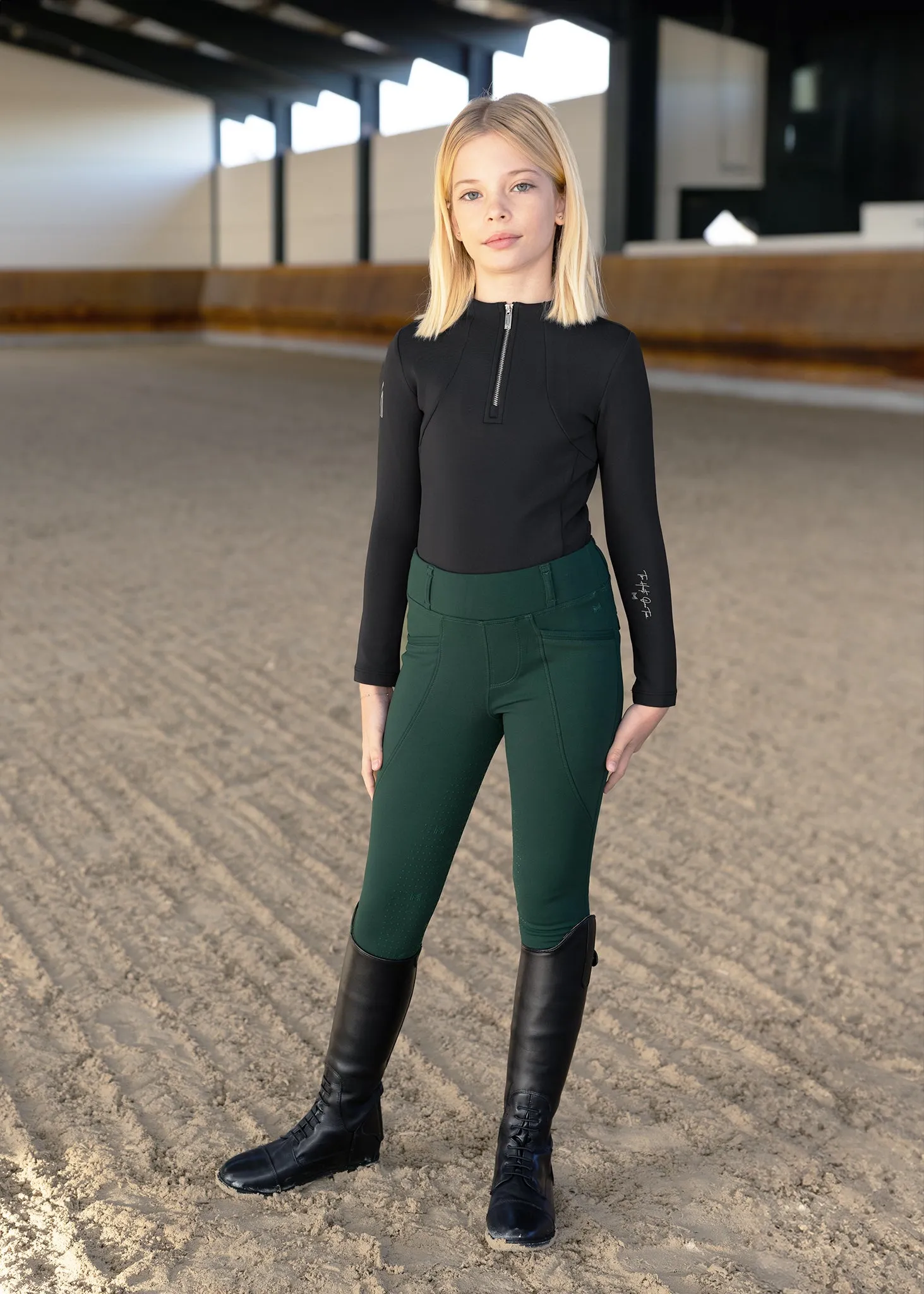 YR Winter Pro Riding Leggings (Emerald)